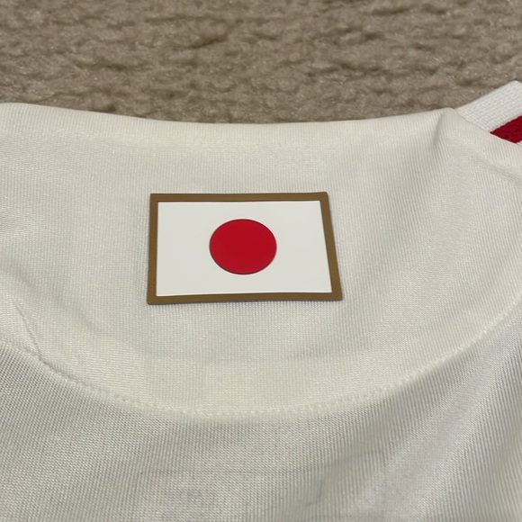 Men's Authentic adidas Japan Away Jersey 2024 white size L NWT - Picture 6 of 7